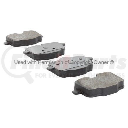 1003-1469AM by MPA ELECTRICAL - Quality-Built Black Series Semi-Metallic Brake Pads