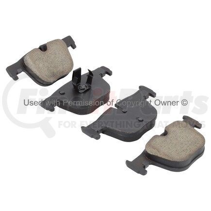 1003-1610M by MPA ELECTRICAL - Quality-Built Black Series Semi-Metallic Brake Pads w/ Hardware