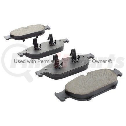 1003-1652C by MPA ELECTRICAL - Quality-Built Black Series Ceramic Brake Pads