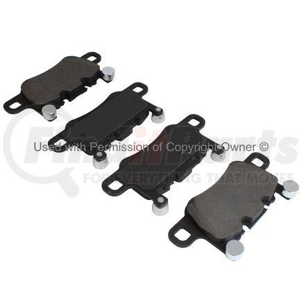 1003-1740M by MPA ELECTRICAL - Quality-Built Black Series Semi-Metallic Brake Pads