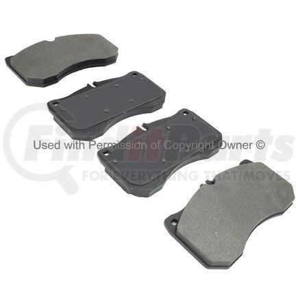 1003-1781M by MPA ELECTRICAL - Quality-Built Black Series Semi-Metallic Brake Pads