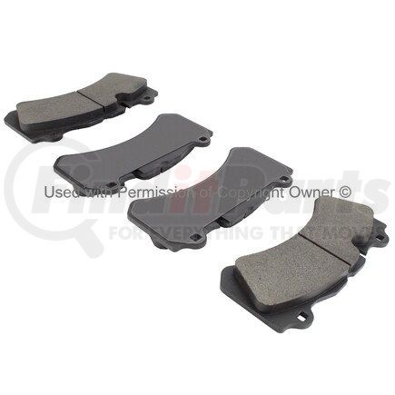 1003-1819M by MPA ELECTRICAL - Quality-Built Black Series Semi-Metallic Brake Pads