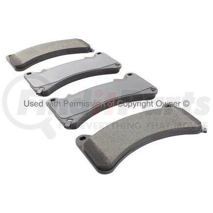 1003-1910M by MPA ELECTRICAL - Quality-Built Black Series Semi-Metallic Brake Pads