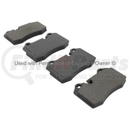 1001-1127M by MPA ELECTRICAL - Quality-Built Premium Semi-Metallic Brake Pads