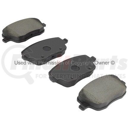 1001-1437M by MPA ELECTRICAL - Quality-Built Premium Semi-Metallic Brake Pads