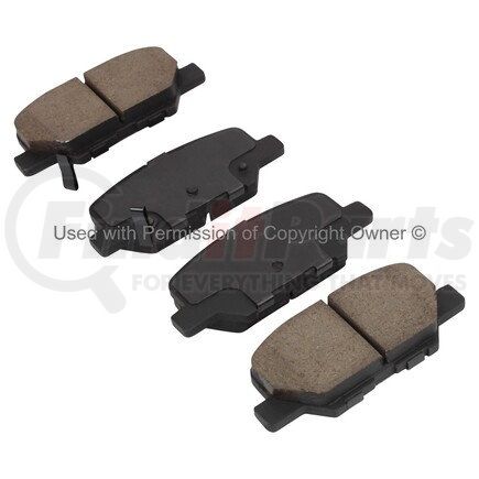 1001-1679AC by MPA ELECTRICAL - Quality-Built Premium Ceramic Brake Pads w/ Hardware