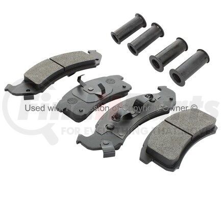 1002-0505M by MPA ELECTRICAL - Quality-Built Work Force Heavy Duty Brake Pads w/ Hardware