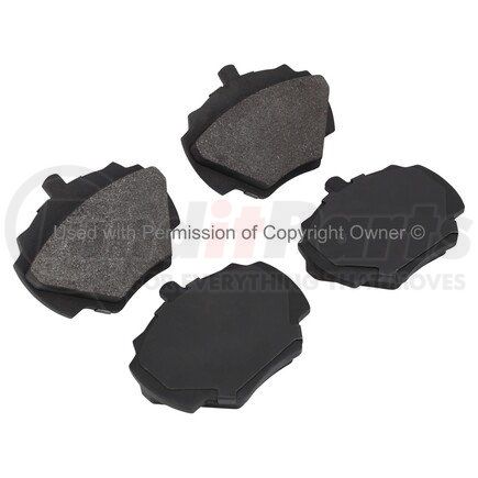 1002-0518AM by MPA ELECTRICAL - Quality-Built Work Force Heavy Duty Brake Pads w/ Hardware