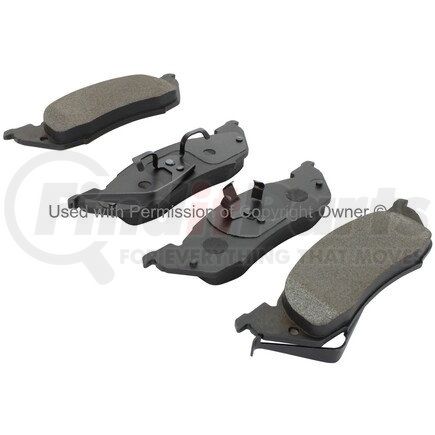 1002-0529AM by MPA ELECTRICAL - Quality-Built Work Force Heavy Duty Brake Pads w/ Hardware