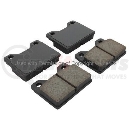 1003-0108C by MPA ELECTRICAL - Quality-Built Disc Brake Pad Set - Black Series, Ceramic