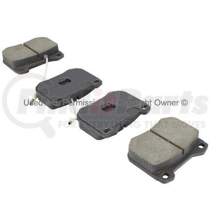 1003-0455C by MPA ELECTRICAL - Quality-Built Black Series Ceramic Brake Pads