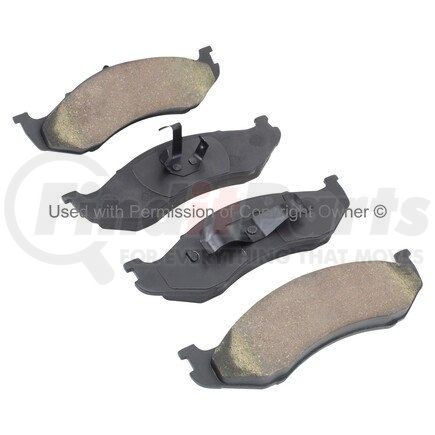 1003-0477M by MPA ELECTRICAL - Quality-Built Disc Brake Pad, Black Series, Semi-Metallic