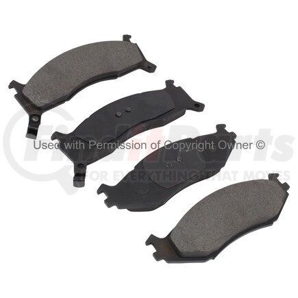 1003-0524C by MPA ELECTRICAL - Quality-Built Black Series Ceramic Brake Pads w/ Hardware