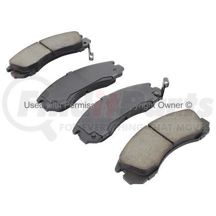 1003-0530AC by MPA ELECTRICAL - Quality-Built Black Series Ceramic Brake Pads w/ Hardware