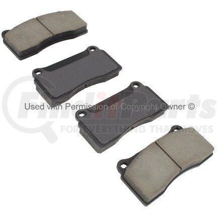 1003-0810C by MPA ELECTRICAL - Quality-Built Black Series Ceramic Brake Pads