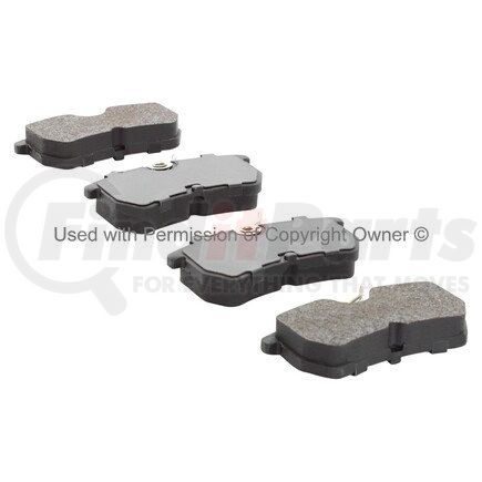 1003-0886C by MPA ELECTRICAL - Quality-Built Black Series Ceramic Brake Pads