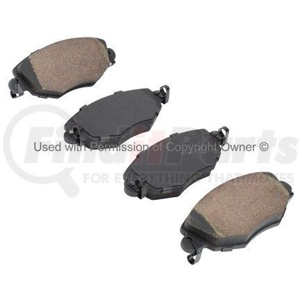 1003-0910M by MPA ELECTRICAL - Quality-Built Black Series Semi-Metallic Brake Pads