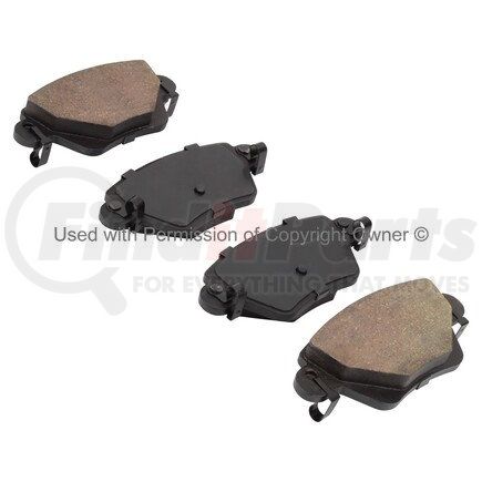 1003-0911M by MPA ELECTRICAL - Quality-Built Black Series Semi-Metallic Brake Pads