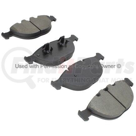 1003-0920M by MPA ELECTRICAL - Quality-Built Black Series Semi-Metallic Brake Pads w/ Hardware