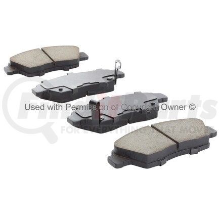 1003-0948AC by MPA ELECTRICAL - Quality-Built Black Series Ceramic Brake Pads w/ Hardware