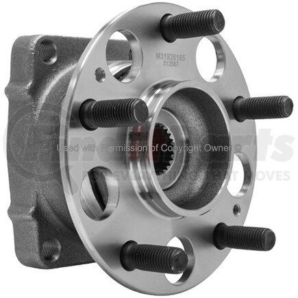 WH512567 by MPA ELECTRICAL - Wheel Bearing and Hub Assembly