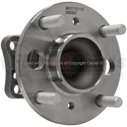 WH590367 by MPA ELECTRICAL - Wheel Bearing and Hub Assembly