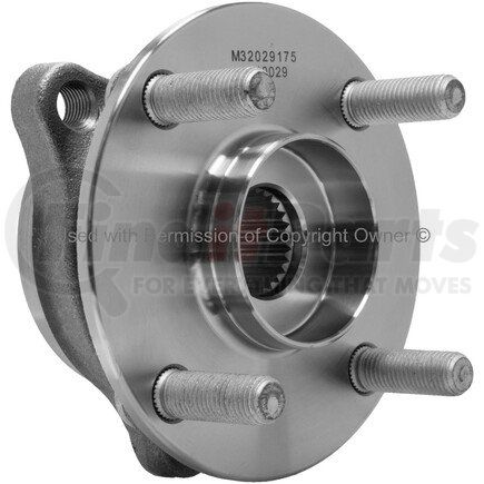 WH810029 by MPA ELECTRICAL - Wheel Bearing and Hub Assembly