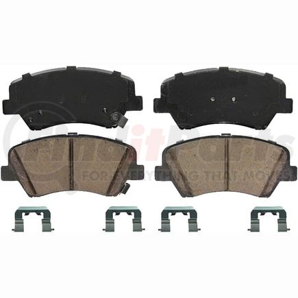 1001-0552C by MPA ELECTRICAL - Quality-Built Premium Ceramic Brake Pads w/ Hardware