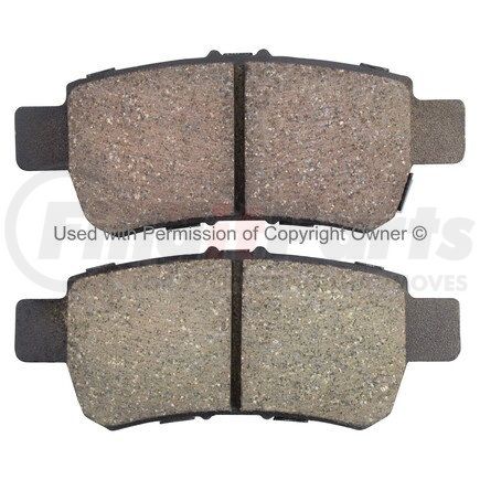 1001-0417M by MPA ELECTRICAL - Quality-Built Premium Semi-Metallic Brake Pads w/ Hardware