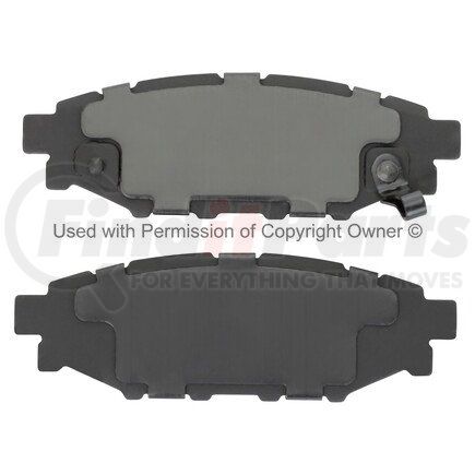 1001-0661M by MPA ELECTRICAL - Quality-Built Premium Semi-Metallic Brake Pads w/ Hardware