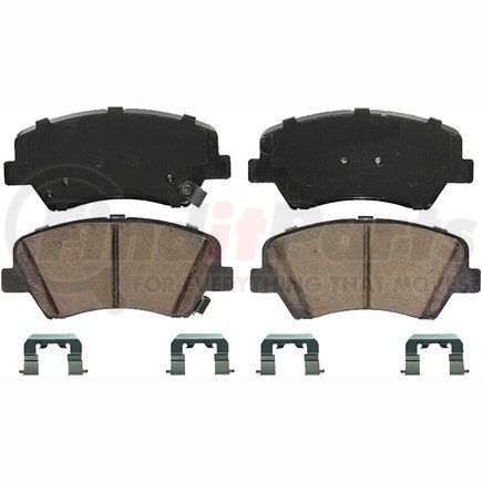 1002-0917M by MPA ELECTRICAL - Quality-Built Work Force Heavy Duty Brake Pads w/ Hardware