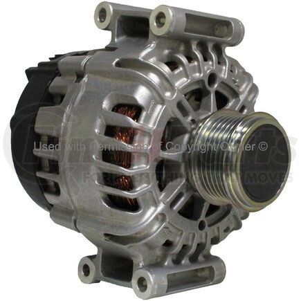 10417 by MPA ELECTRICAL - Alternator - 12V, Valeo, CW (Right), with Pulley, Internal Regulator