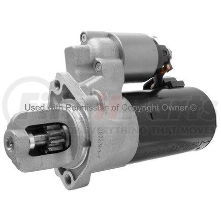 12786 by MPA ELECTRICAL - Starter Motor - 12V, Bosch, CW (Right), Permanent Magnet Gear Reduction