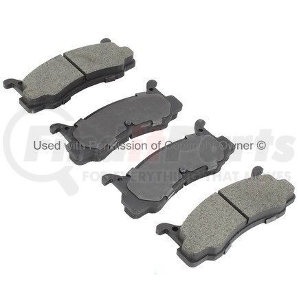 1000-0366M by MPA ELECTRICAL - QB Semi-Metallic Brake Pads