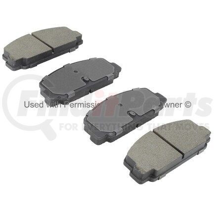 1000-0112M by MPA ELECTRICAL - QB Semi-Metallic Brake Pads