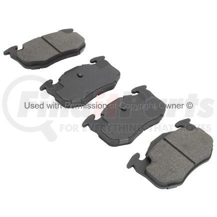 1000-1458M by MPA ELECTRICAL - QB Semi-Metallic Brake Pads