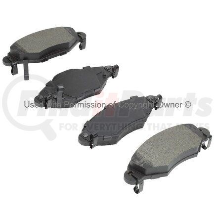 1000-1475M by MPA ELECTRICAL - QB Semi-Metallic Brake Pads