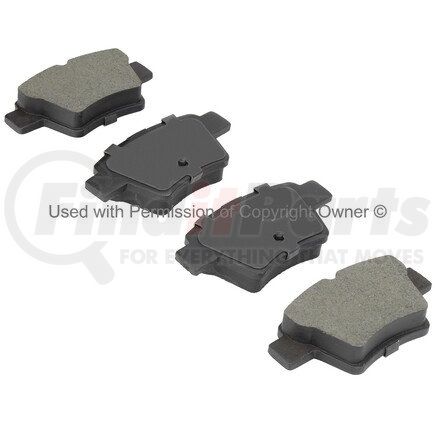 1000-1621M by MPA ELECTRICAL - QB Semi-Metallic Brake Pads