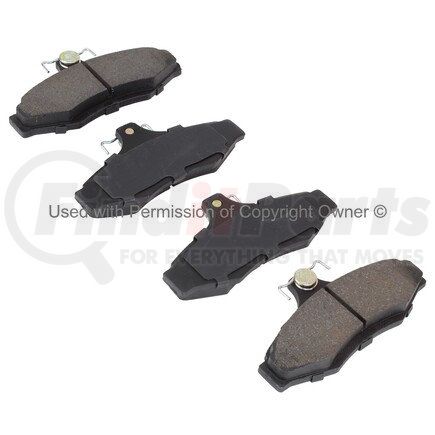 1000-0724M by MPA ELECTRICAL - QB Semi-Metallic Brake Pads