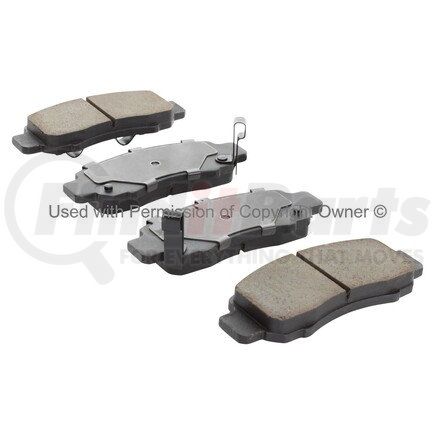 1000-0832M by MPA ELECTRICAL - QB Semi-Metallic Brake Pads