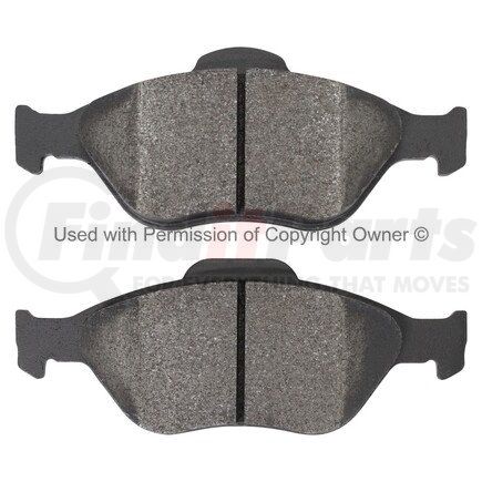 1001-0950M by MPA ELECTRICAL - Quality-Built Premium Semi-Metallic Brake Pads w/ Hardware