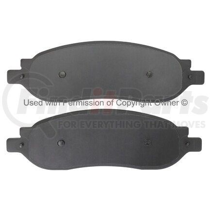 1001-1718M by MPA ELECTRICAL - Quality-Built Premium Semi-Metallic Brake Pads w/ Hardware