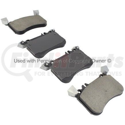 1003-1634AM by MPA ELECTRICAL - Quality-Built Disc Brake Pad, Black Series, Semi-Metallic