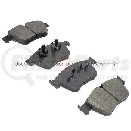 1003-1271M by MPA ELECTRICAL - Quality-Built Black Series Semi-Metallic Brake Pads