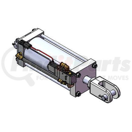 APSCO C-6096-E-WP-PK Hydraulic Cylinder Hydraulic Cylinder - Tailgate Latch, 3.5" Bore x 8" Stroke, with Electric Solenoid