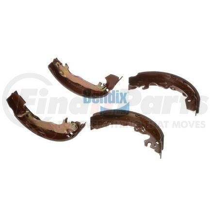 E11607470 by BENDIX - Formula Blue™ Drum Brake Shoe and Lining Assembly - New