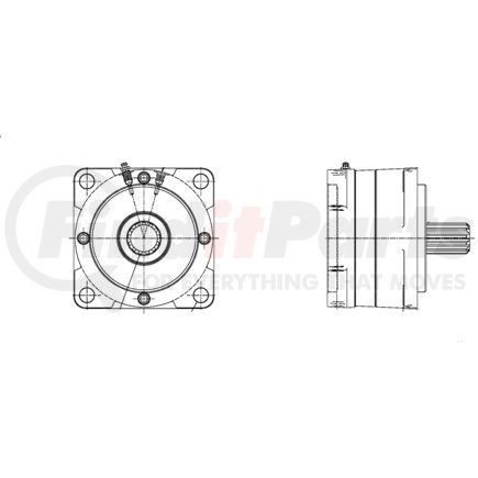 13-552-040 by MICO - D-Mount Multiple Disc Brakes - Modular Design