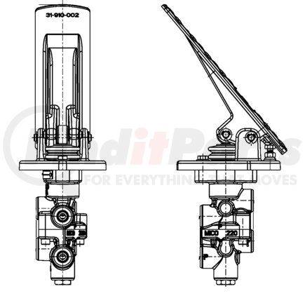 06-466-210 by MICO - PEDAL TANDEM MOD VALVE