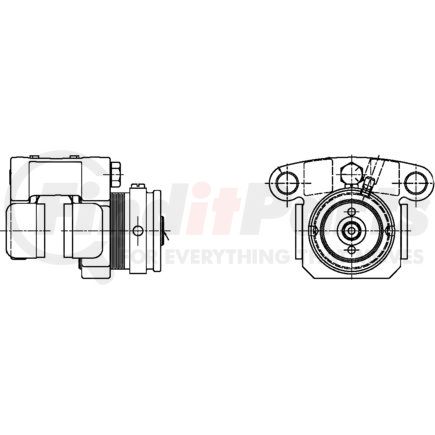 02-515-004 by MICO - Disc Brake Caliper - Spring Brake