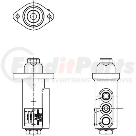 06-460-310 by MICO - Air Brake Spring Brake Modulating Valve